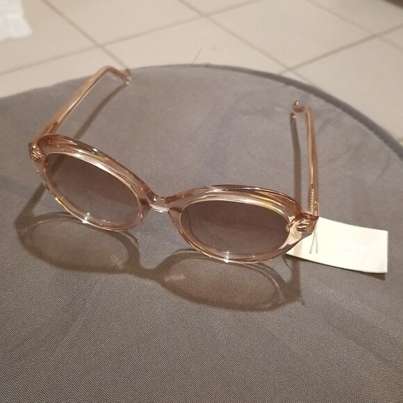 ?ZIMMERMANN? Amelie Butterfly Sunglasses ~ Nude Acetate 100% UV Protection NWT main image 4
